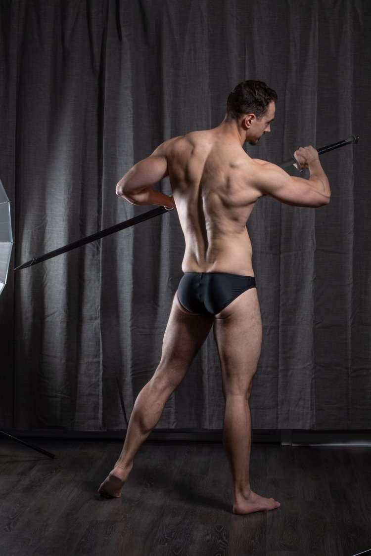 Nude Man White Kneeling Poses Rufus torrent