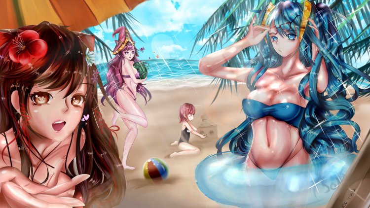 League of Legends beach