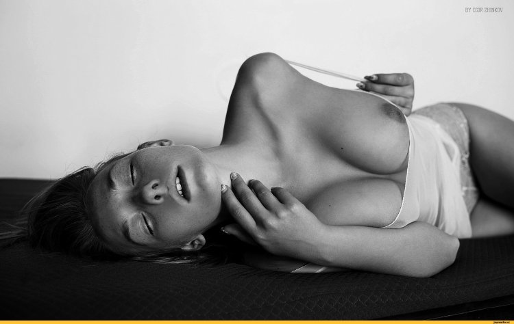 Olga chocolate naked breasts