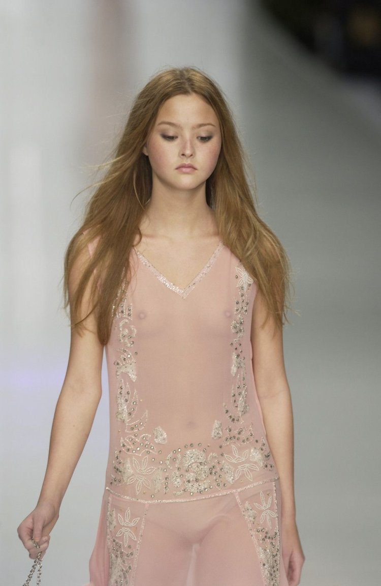 Devon Aoki in underwear