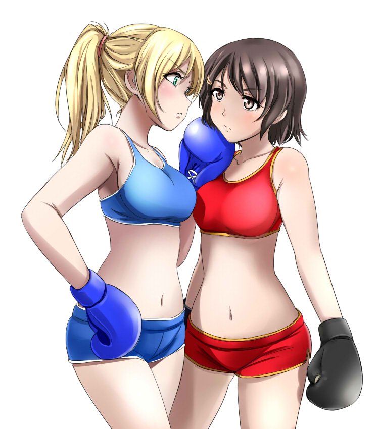 Women's boxing art