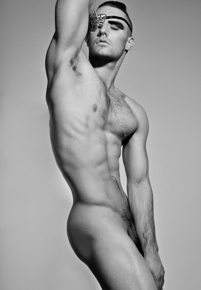 Men's photo shoot in the style of nude