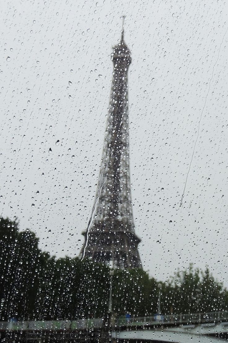 Summer rain in Paris