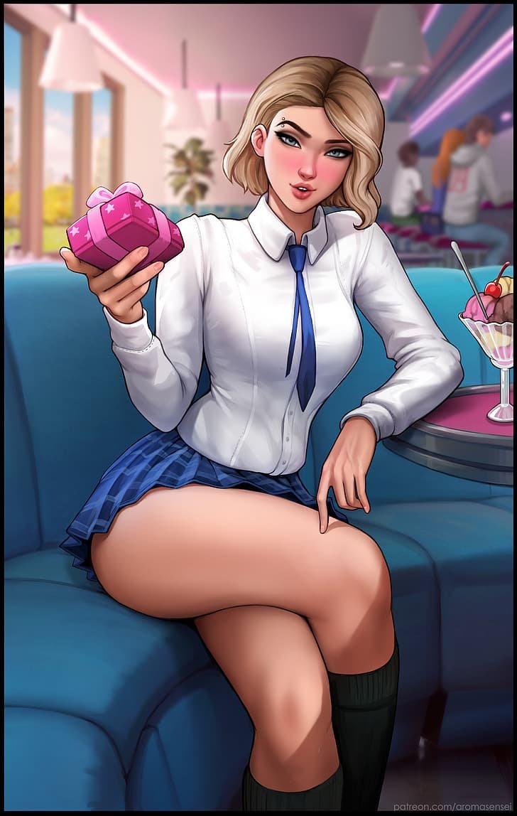 Aroma Sensei Gwen Staisi Comics