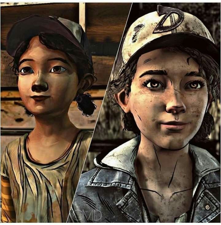 The Walking Dead The Game Clementine Evolution