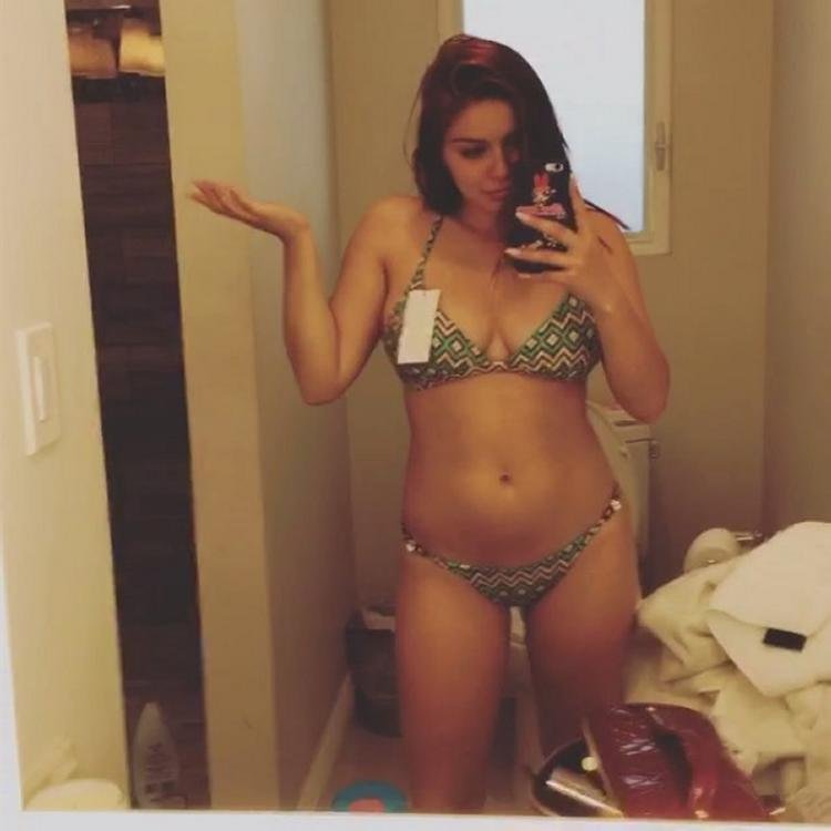 Ariel Windows in a swimsuit