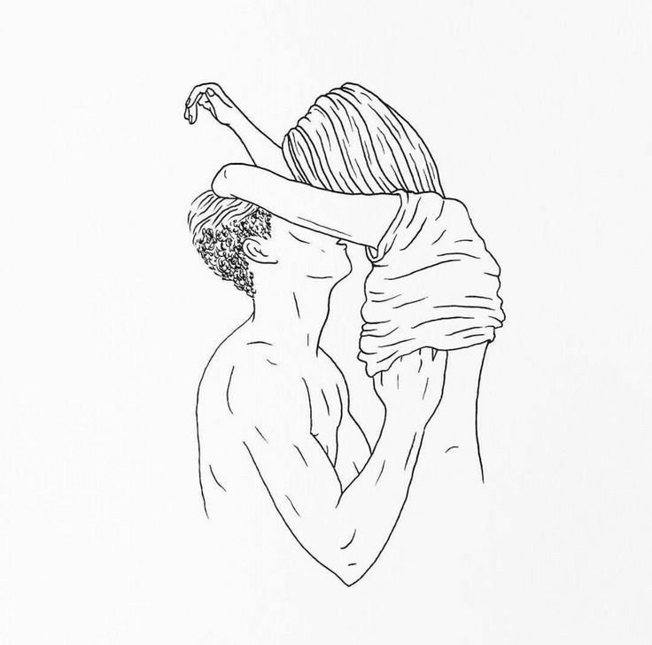 Cruel drawings with a pencil