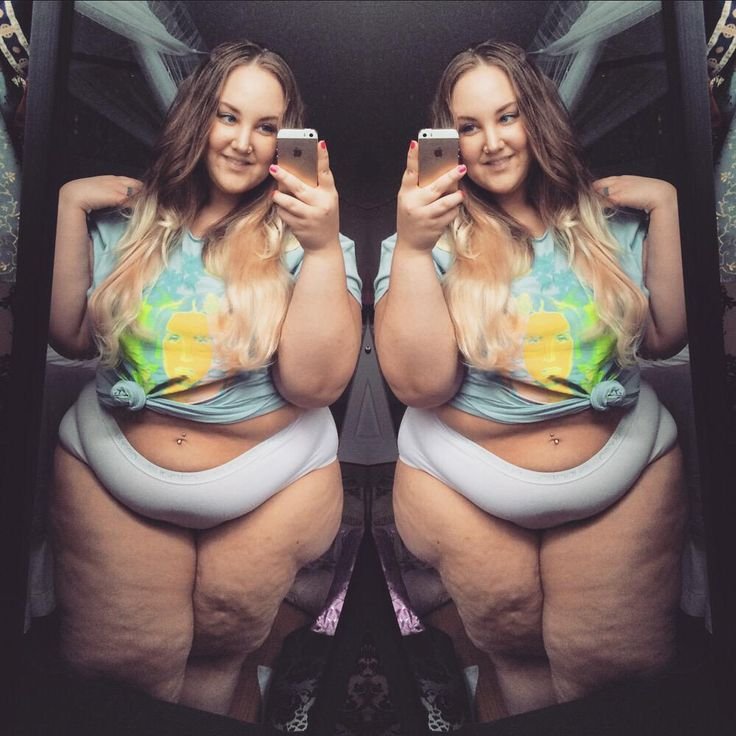 Fat girls in the shower