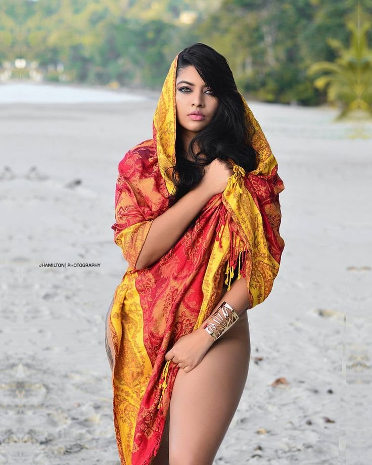 Indian women on the beach