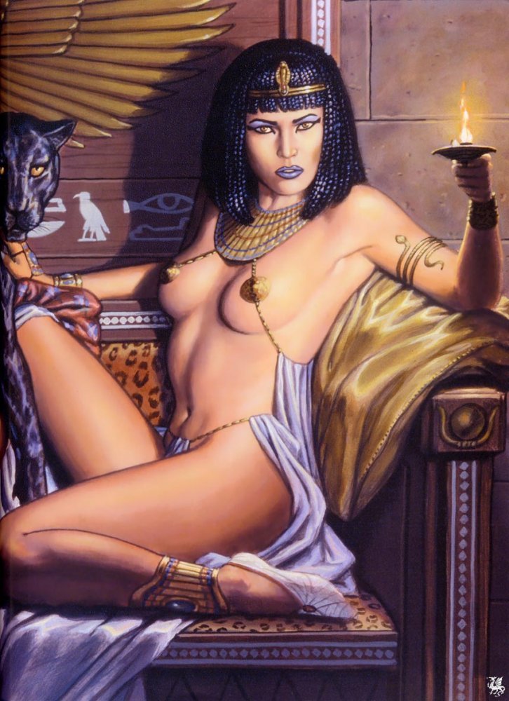 Cleopatra Naked Cleopatra Queen Egypt