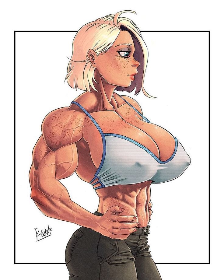 Women's muscles comic
