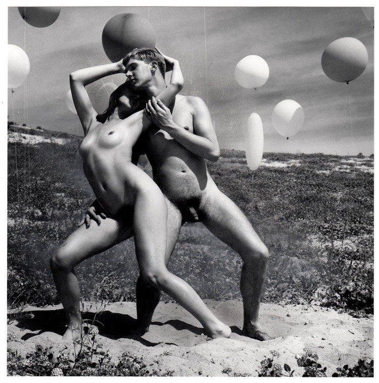 Retro nudist families