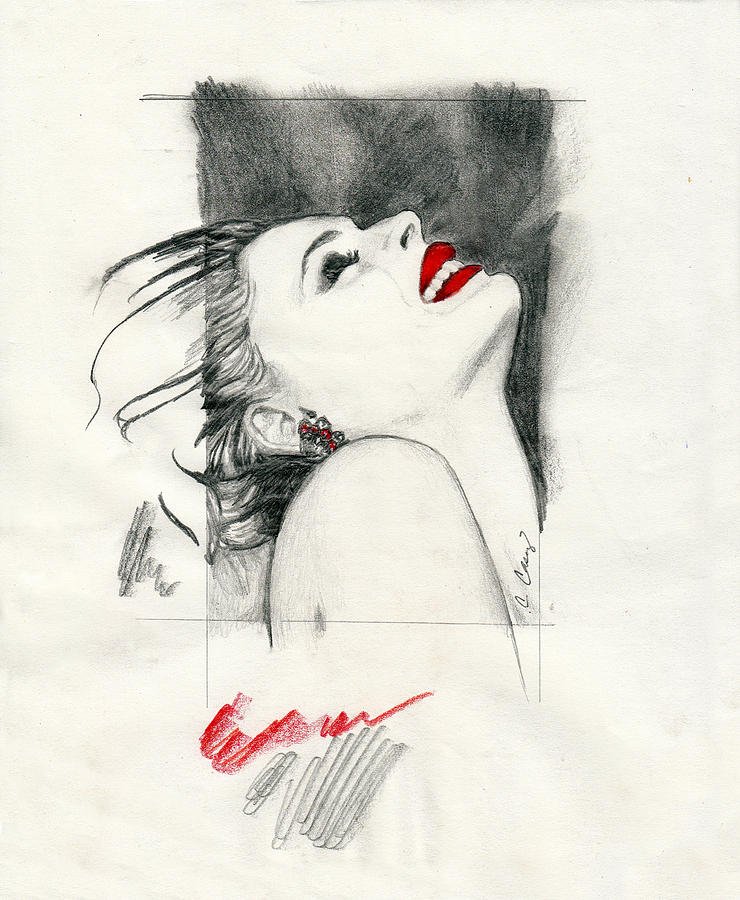 Beautiful sensual lips