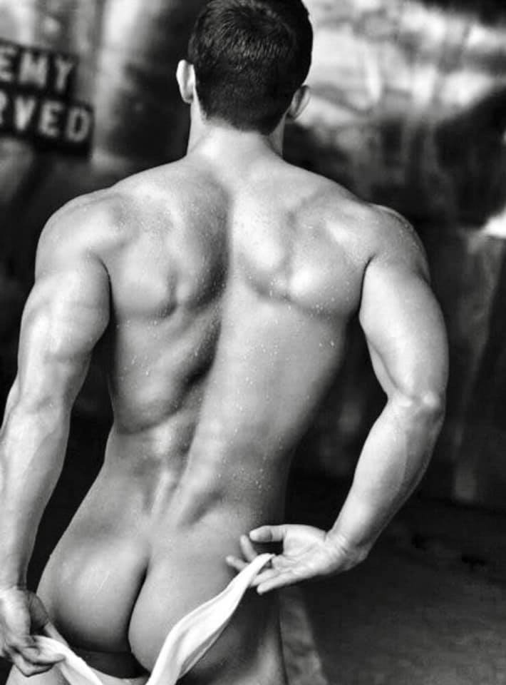 Appetizing butt of men