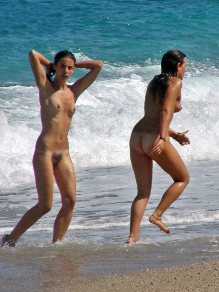 Australians on the beach nude