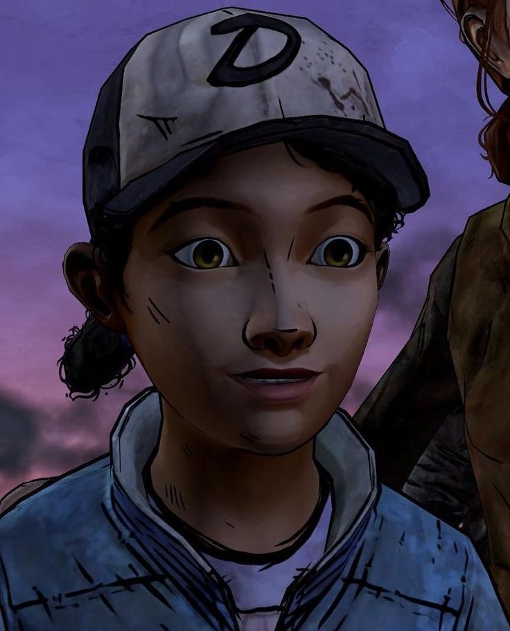 Clementine walking footfetish