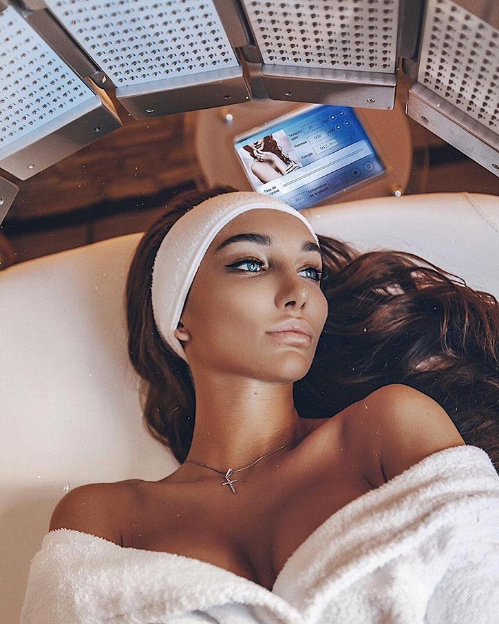 Anyuta Paradise with friends