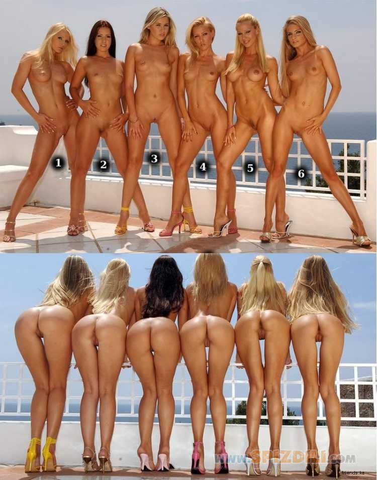 Beauty Kalena Spread Nude Ass