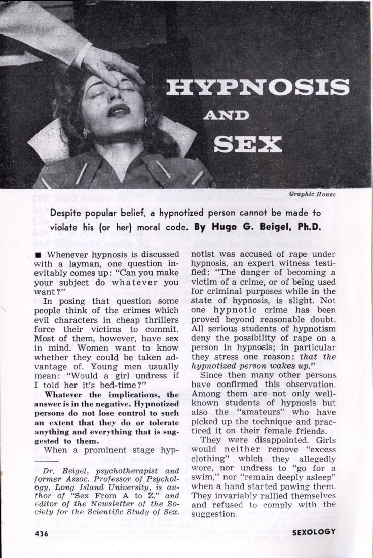 Hypnotized to undress