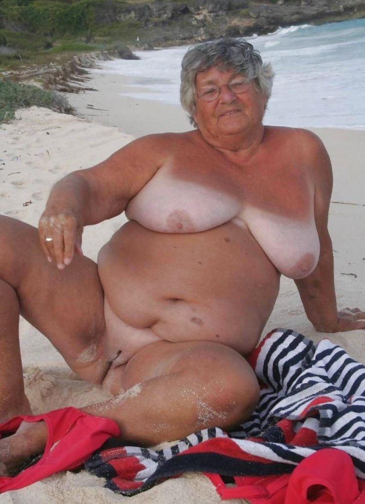 Naked old grandmas in swimsuits
