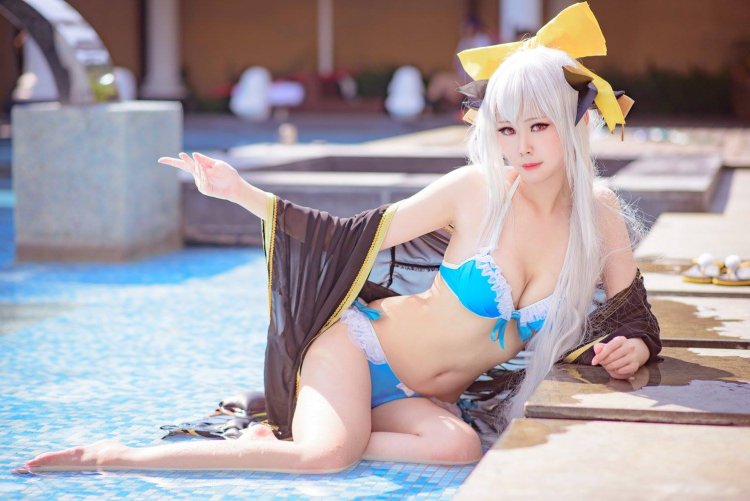 Jeanne Cosplay Swimsuit Fate