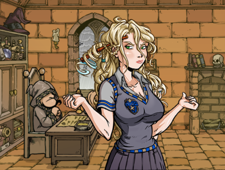 Witch Trainer Hermione and Snape