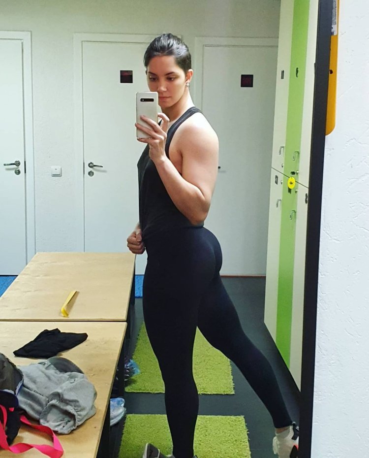 Bodybuilder Vladislav Galagan