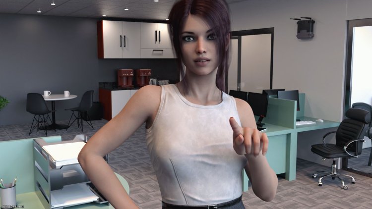 Kiss contour drawing