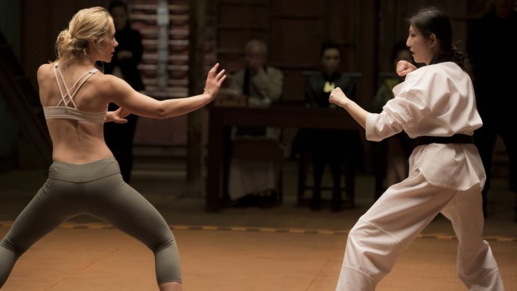 Amy Johnston in a jacket