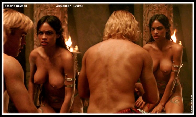 Tits Rosario Dawson in Alexander Film 2004