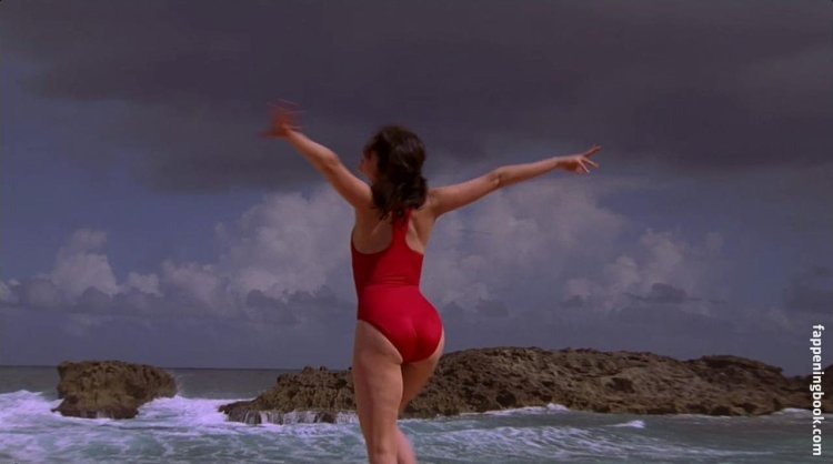 Joanna Goeing in a swimsuit