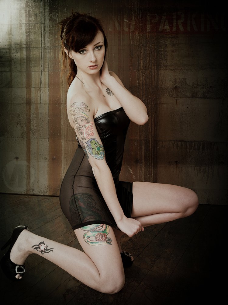 Nadine mirada in a swimsuit