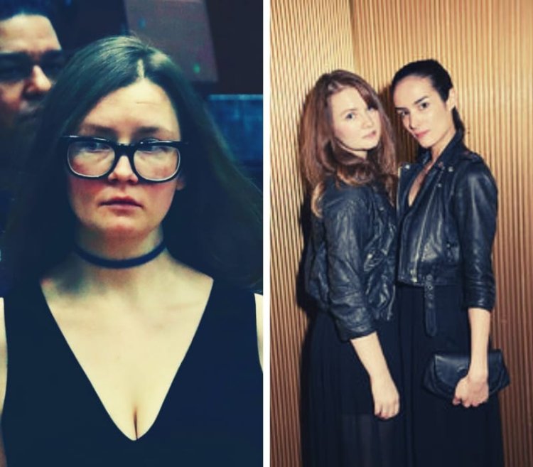 Anna Delavi Sorokina with stars