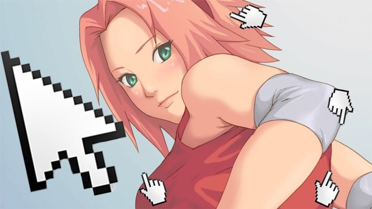 Sakura Haruno standing naked woman Next Generations