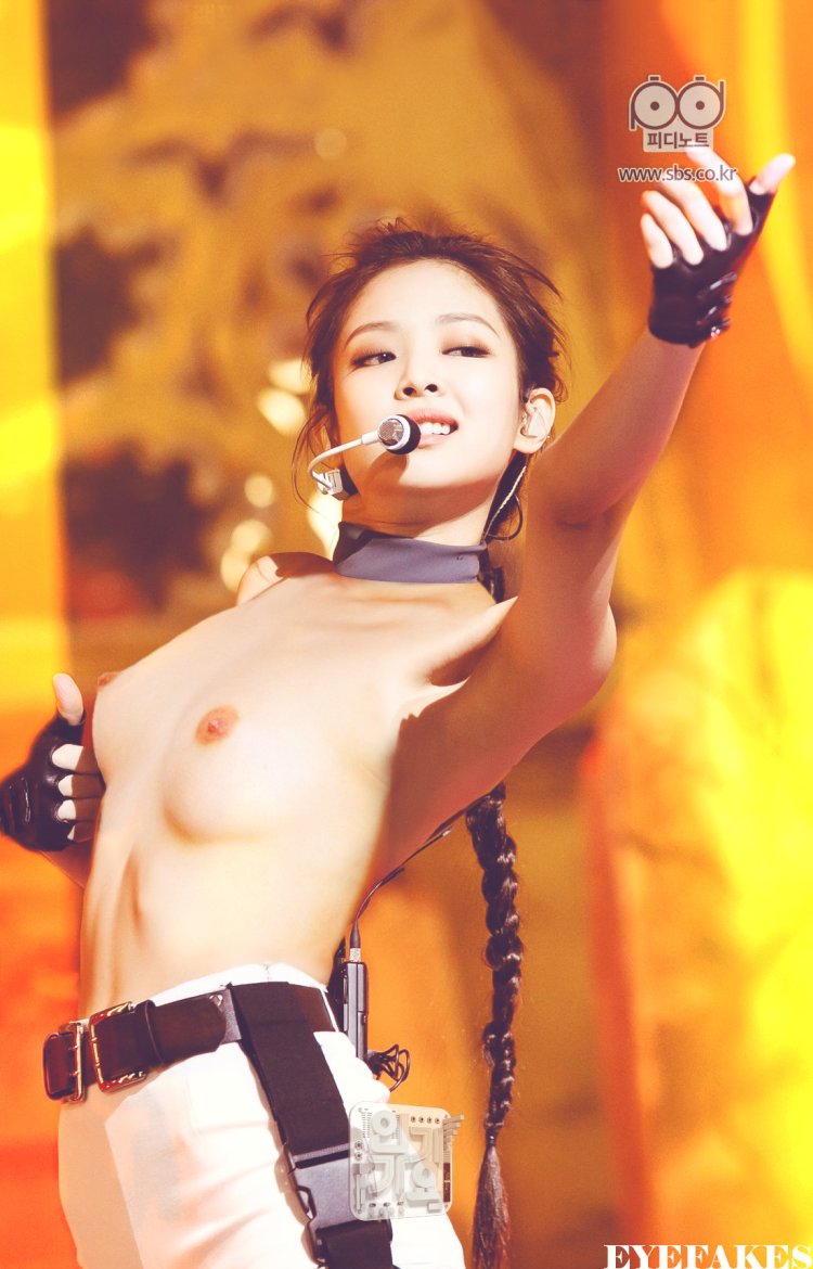 Jennie Blackpink lit up naked