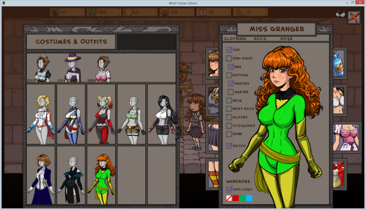 Witch Trainer Silver Astoria