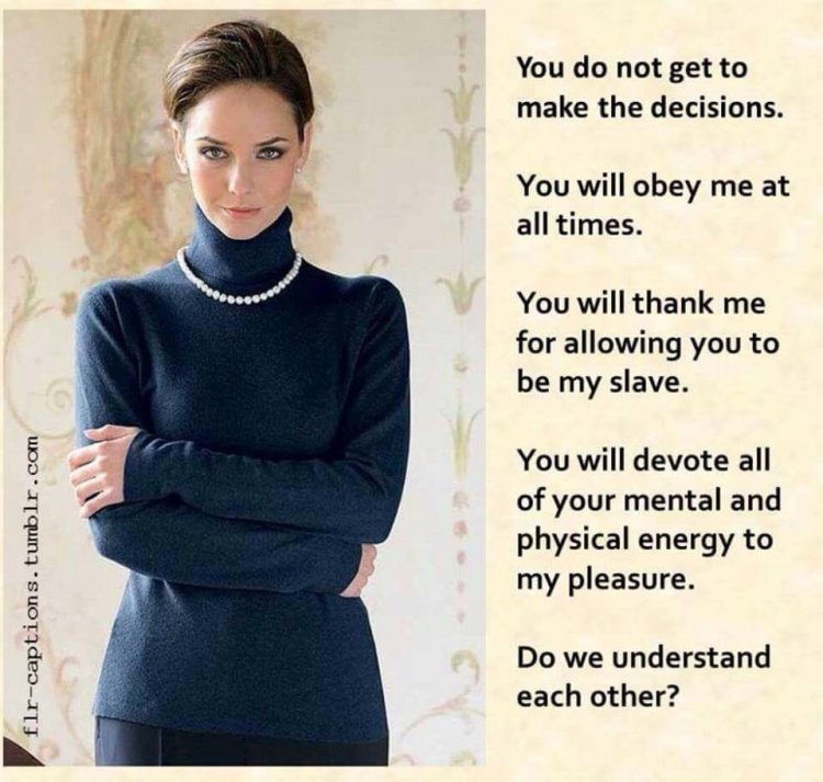 Female Led Marriage Captions