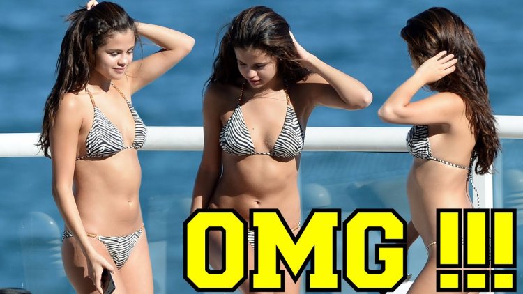 Daria Gomez in a swimsuit