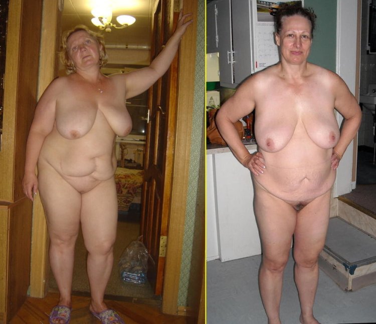 Grenny's mate naked seller standing