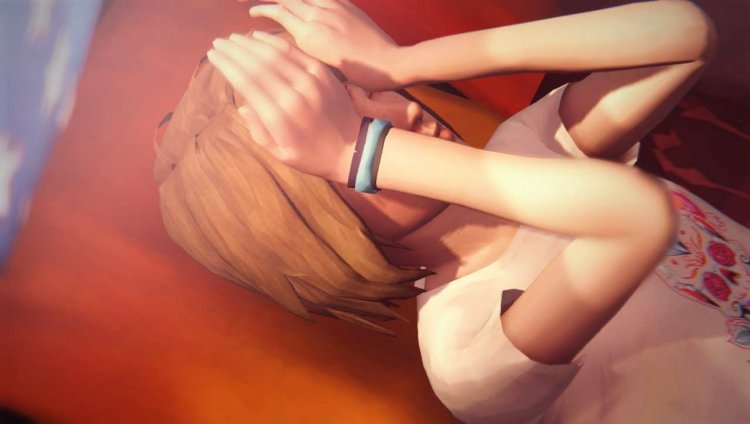 Chloe and Max in the pool