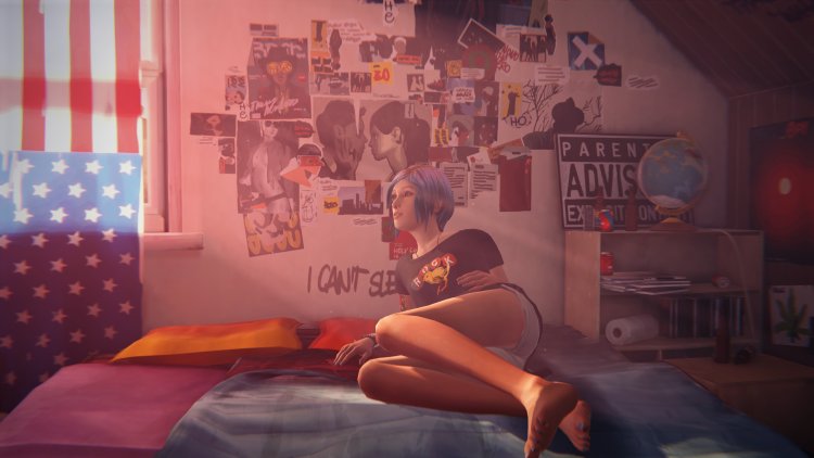 Life Iz Istrand Chloe and Max Art