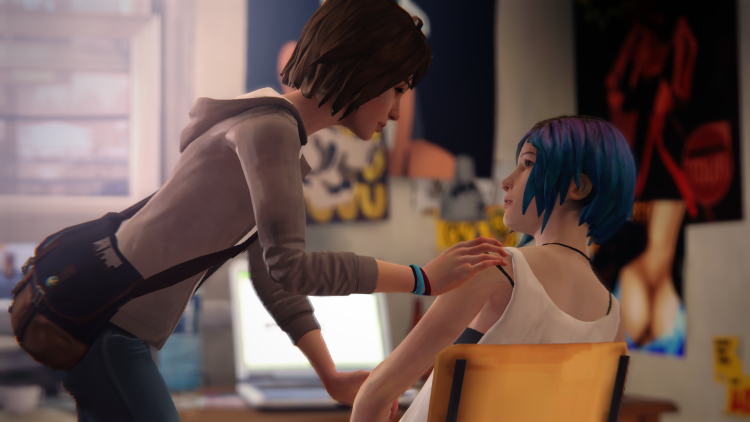 Life Is Strange Chloe and Max Kiss