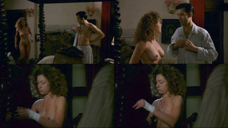 Alex Kingston in his youth naked
