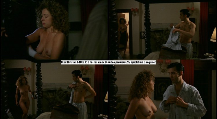 Alex Kingston Naked in the film Krupier