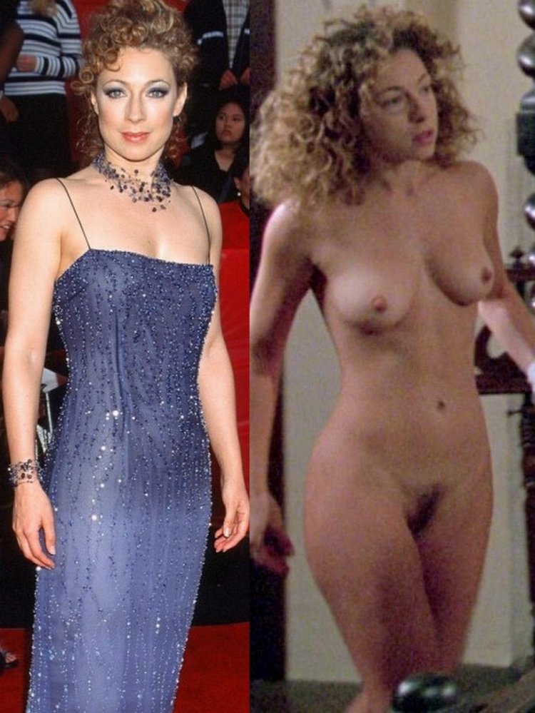 Alex Kingston naked