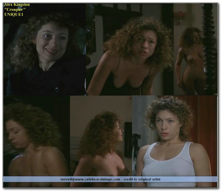Alex Kingston in his youth naked