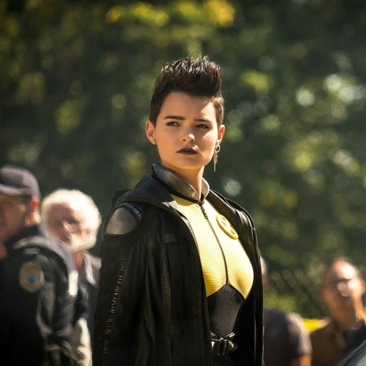 Brianna Hildebrand and Gina Karano