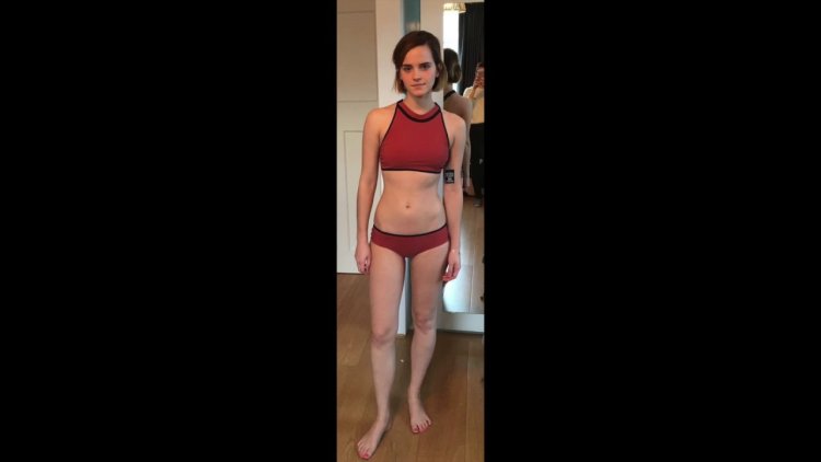 Emma Watson in a swimsuit