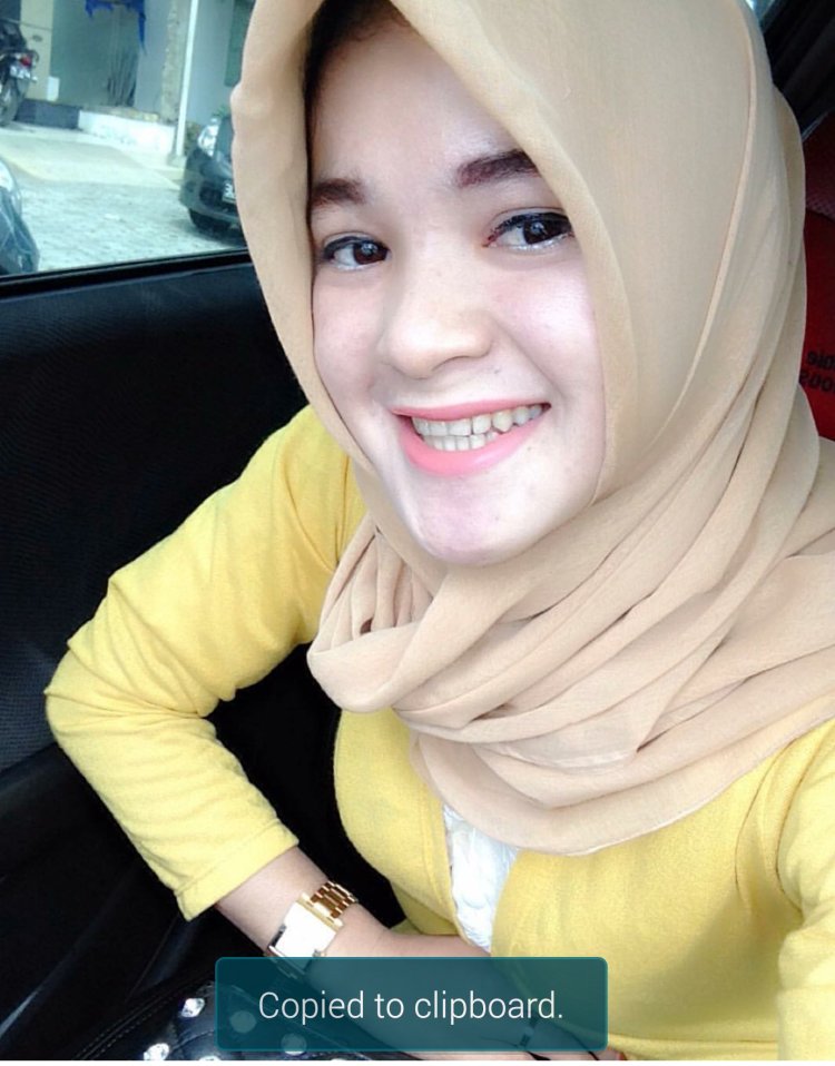 Indonesia hijab breast