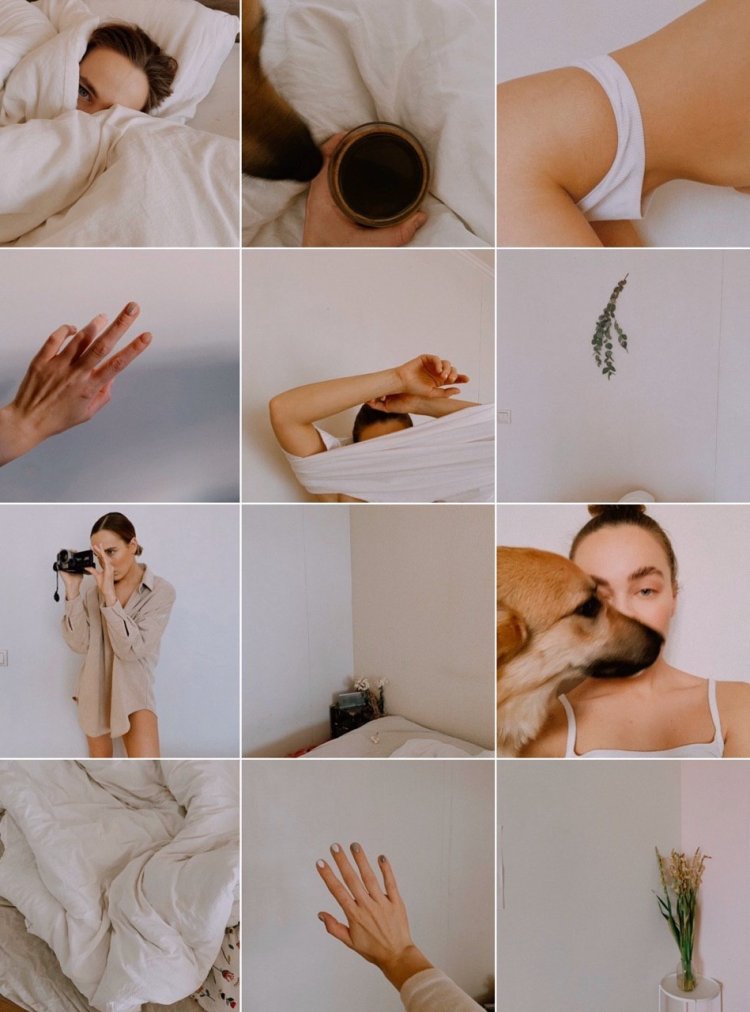 Veronica Belik in underwear